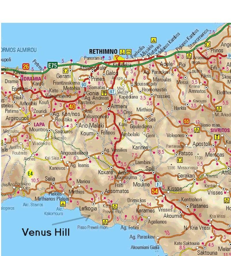 Venus Hill Studio With Private Pool By The Sea Ξενοδοχείο Δαμνόνι Εξωτερικό φωτογραφία